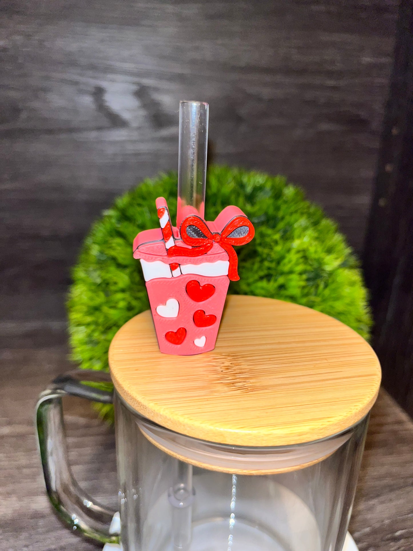 Heart Boba Drink