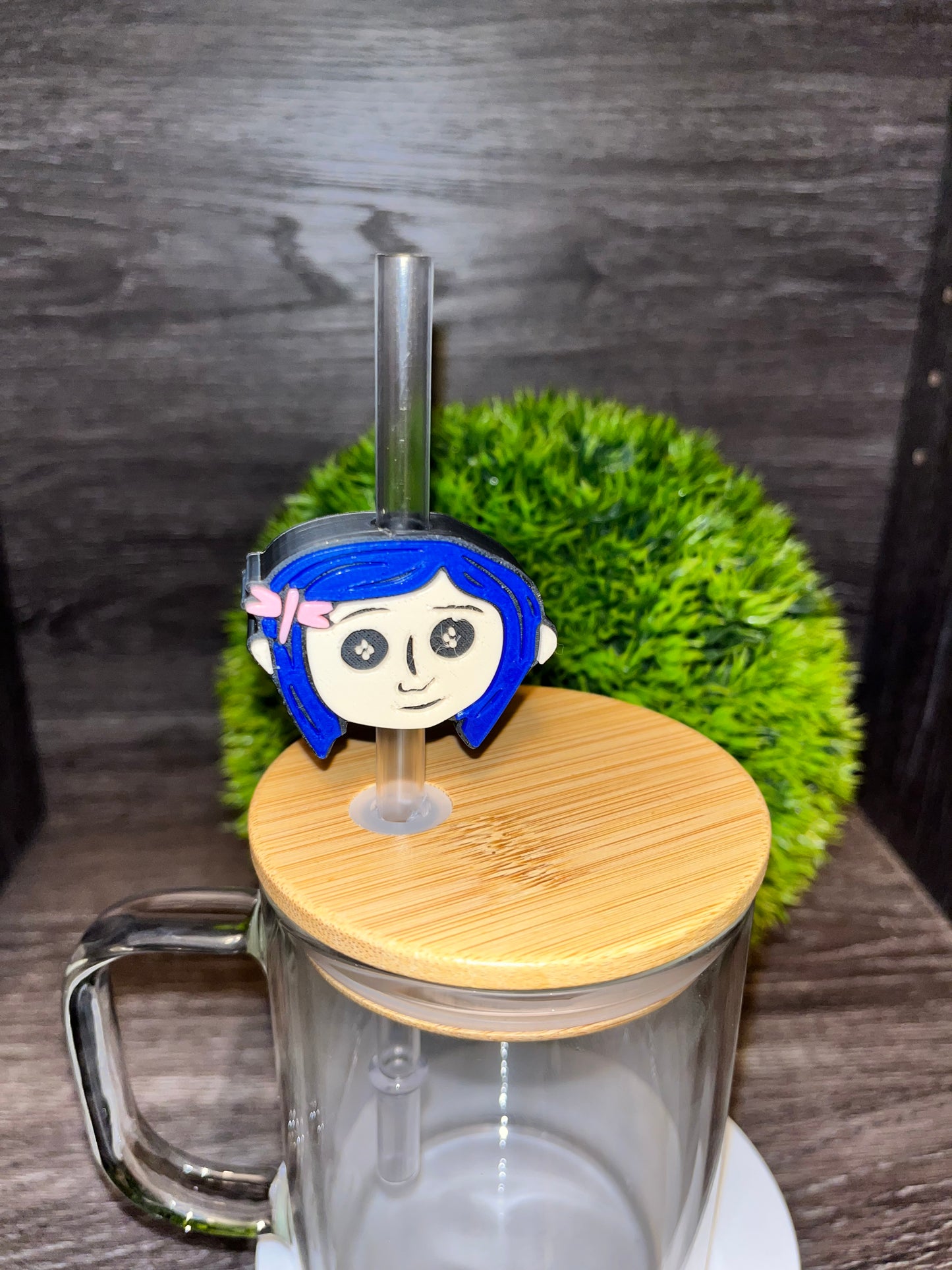 Coraline Straw Topper