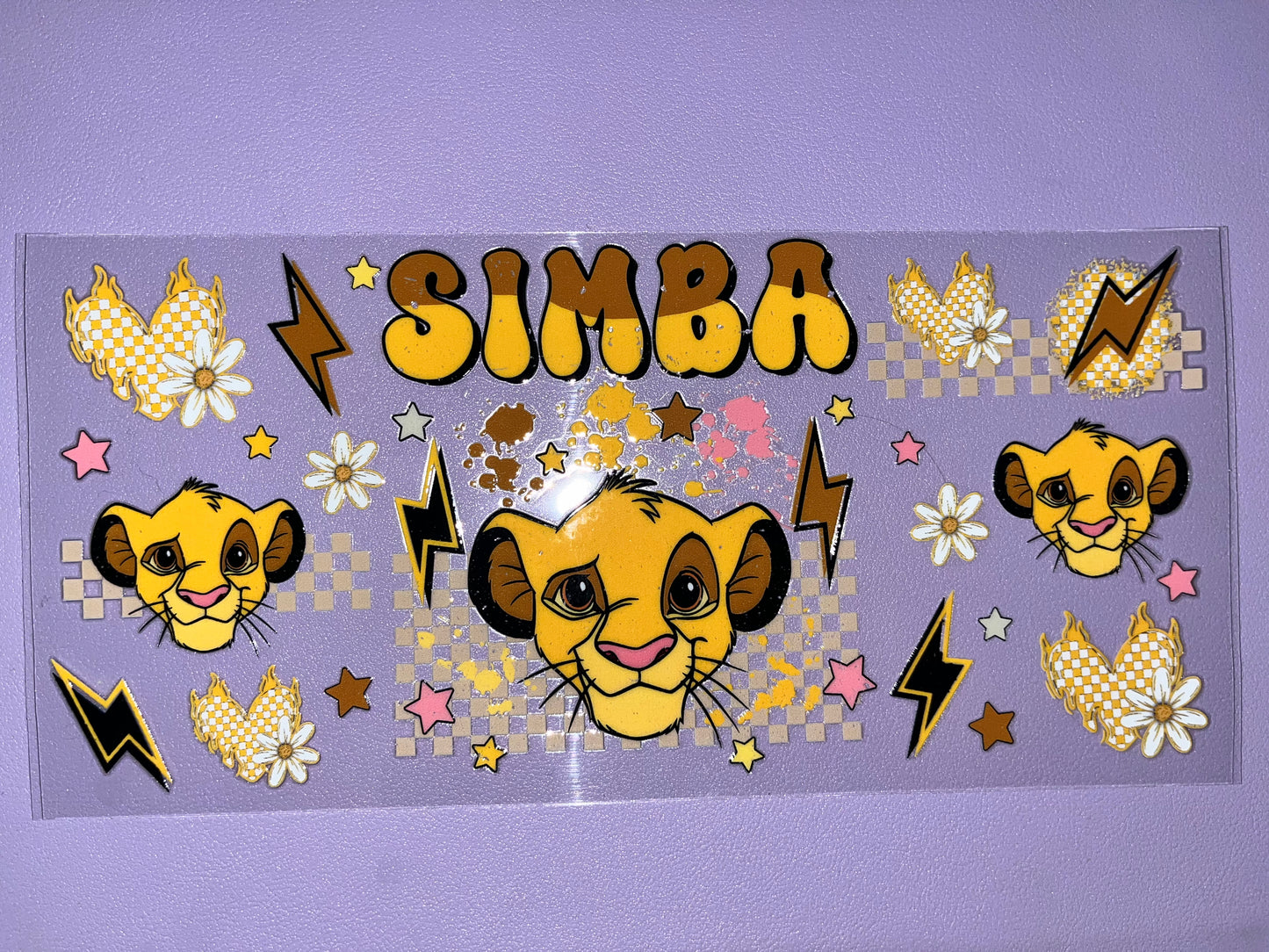 Yellow Checkered Simba