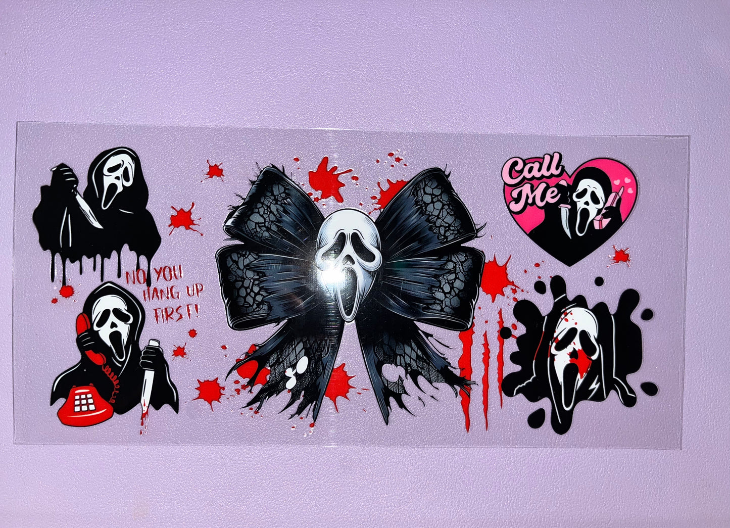 Red & Black Ghostface
