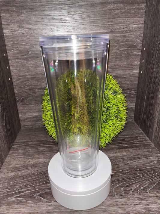 24oz Plastic Snowglobe